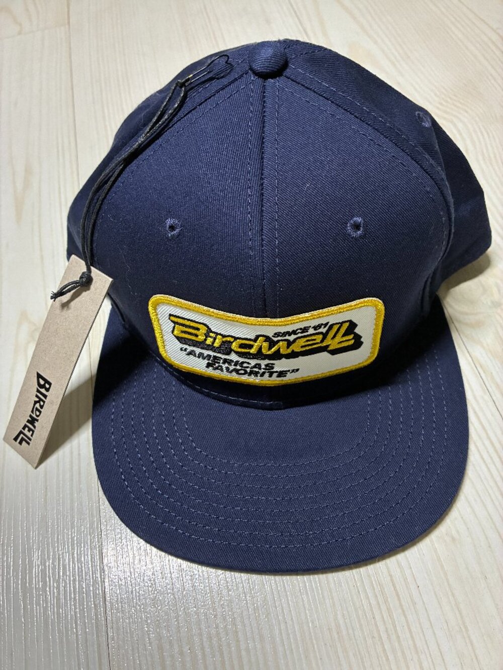 Birdwell Beach Britches America's Favorite Snapback Hat Navy Cap NWT OS